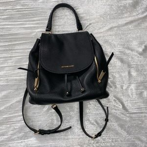 Large Black Convertible Backpack